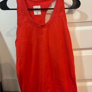 Athleta Bright Orange/Red Move with Ease Top